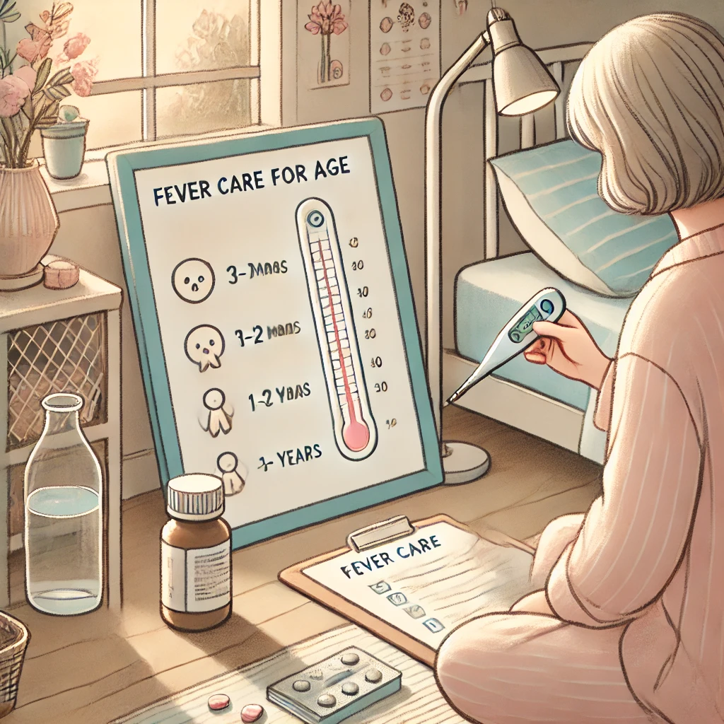 Phác đồ xử lý sốt tại nhà theo từng độ tuổi – Hướng dẫn dễ hiểu cho cha mẹ